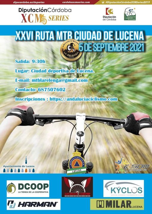 Lucena reactivará las Diputación Córdoba XCM Series 2021 tras el descanso veraniego