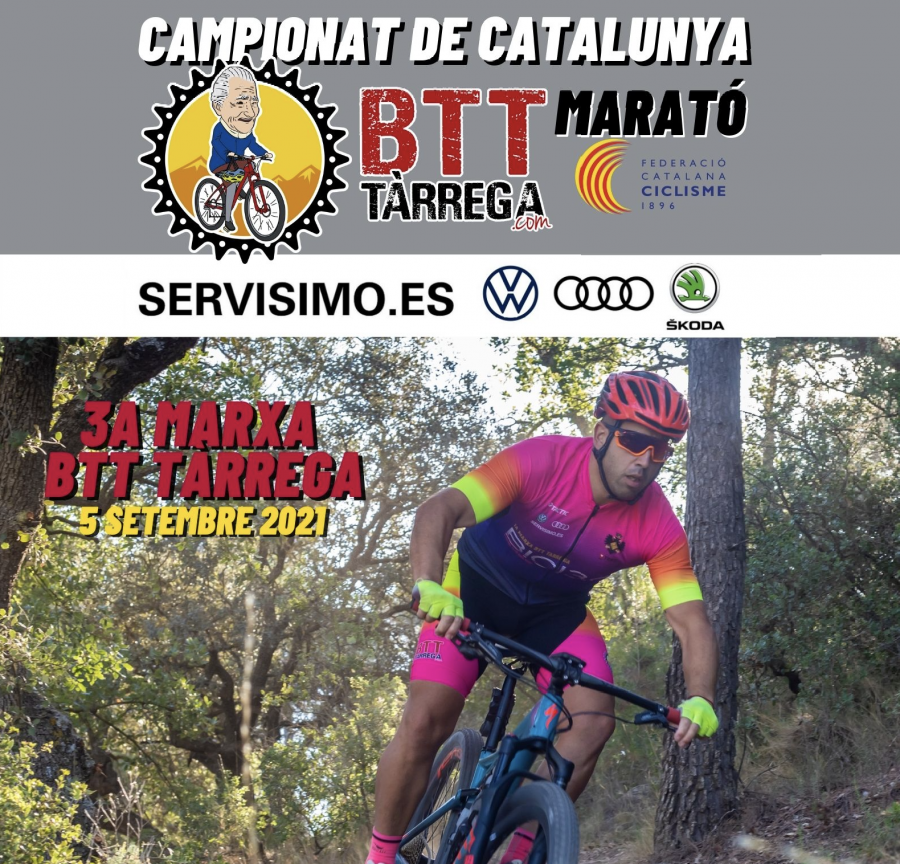 Tàrrega acoge este domingo el Campeonato de Cataluña de BTT Maratón