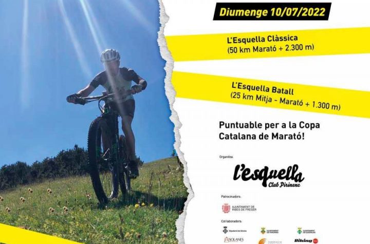 La Copa Catalana Maratón BTT tiene parada este fin de semana en Ribes de Freser con la Esquella BikeRace