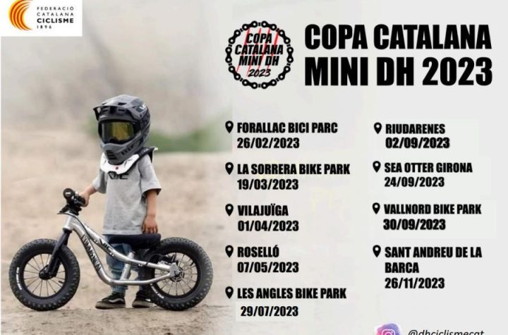 La Copa Catalana de MiniDH presenta un calendario de nueve fechas