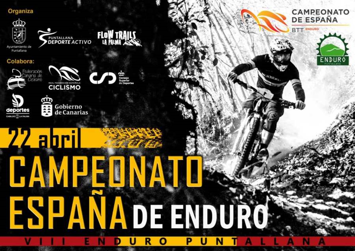 Puntallana en Canarias acoge el Campeonato de España de Enduro