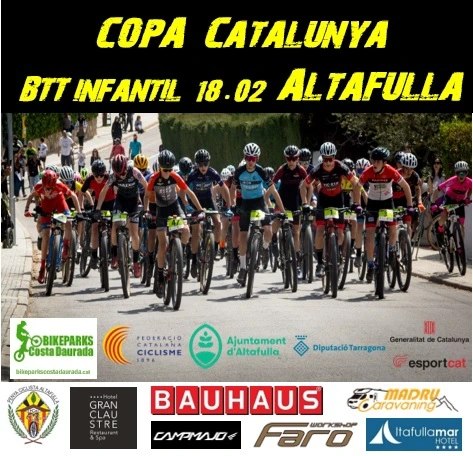 La Copa Catalunya Infantil BTT hará su segunda parada en Altafulla