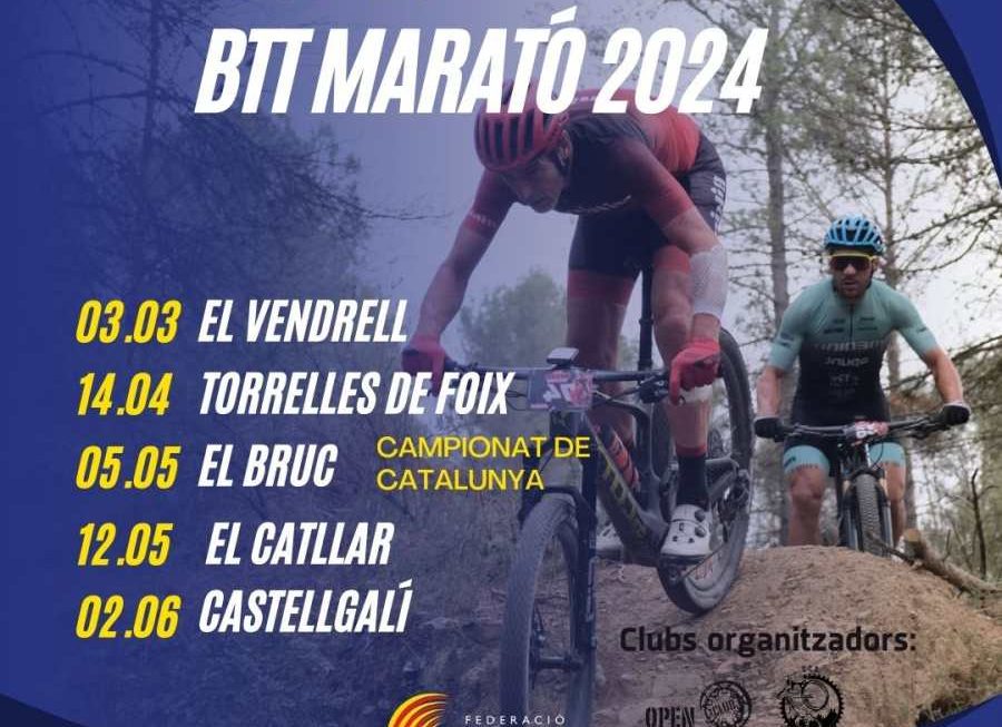 Ya conocemos el calendario de la Copa Catalana de Maratón BTT