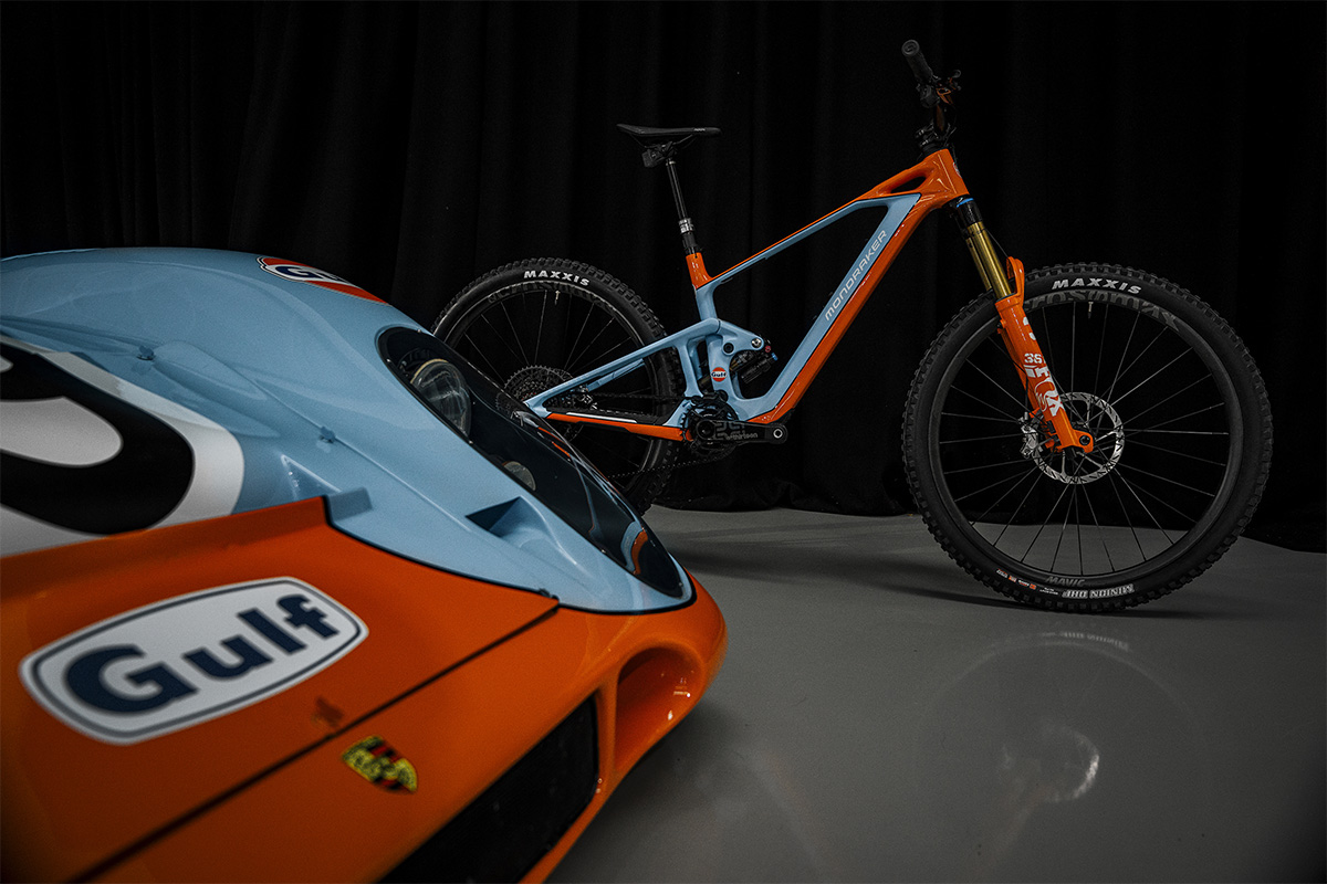 Mondraker desvela la Neat Unlimited Gulf Edition en homenaje a los Porsche 917K Gulf